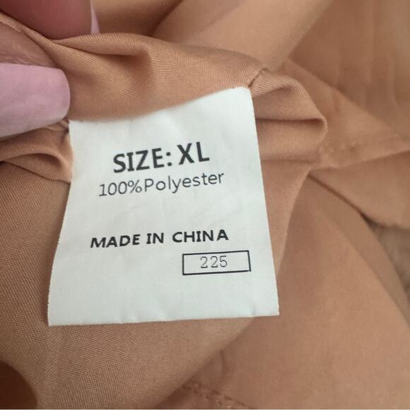 Square Neck Mini Dress for Women Puff Sleeve Tie Back Dress with Elastic Waist - Picture 7 of 10